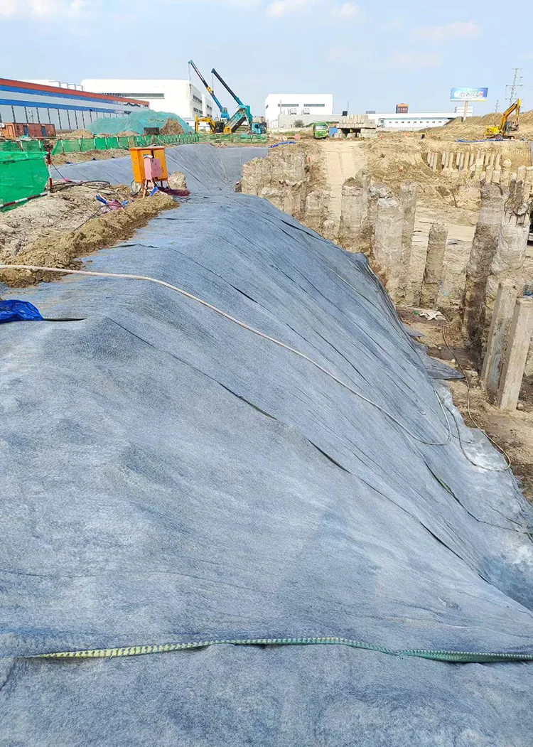 Hillside Protection Concrete Blanket