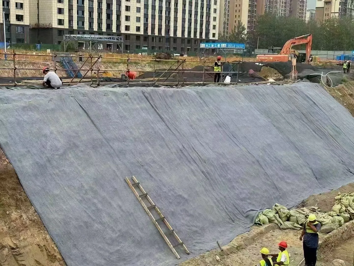 Slope Protection Concrete Blanket