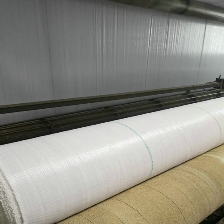 Weed Barrier Fabric With Planting Lines